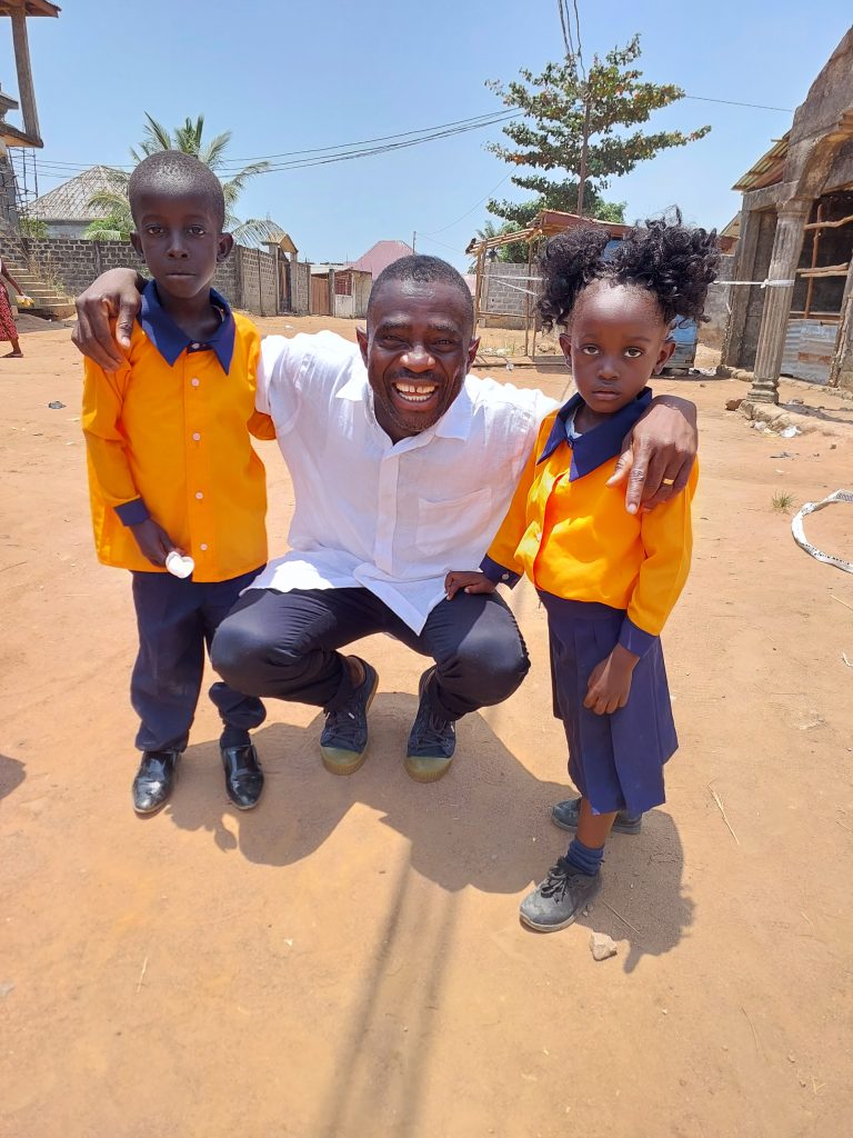 Embracing Orphaned Children in Rokel